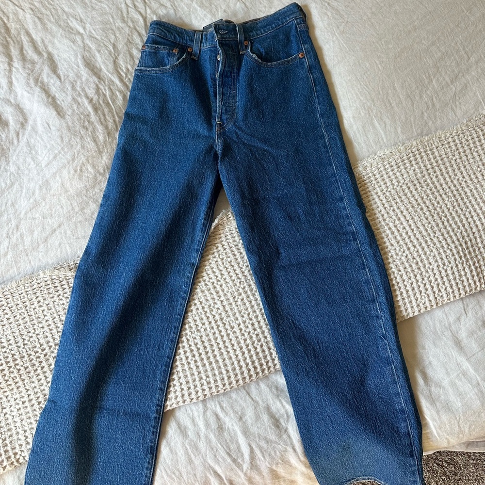 Levi's Ribcage ankle straight